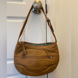 Stone Mountain tan leather purse